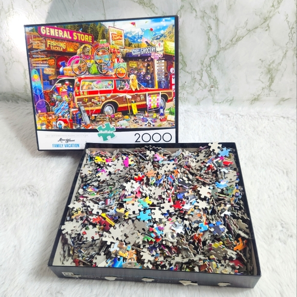 Family Vacation 2000 Piece Puzzle - Picture 6 of 9